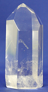 Point Polished Phantom Crystal Quartz (1 1/2W x 3 1/2H)